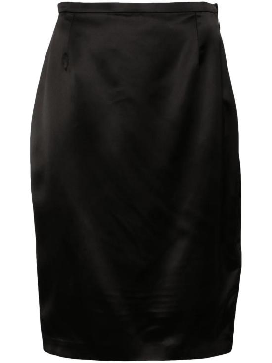  생로랑 미디 스커트 777645Y3I93