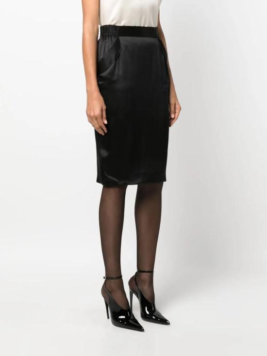  생로랑 미디 스커트 767245Y6H40 - SAINT LAURENT