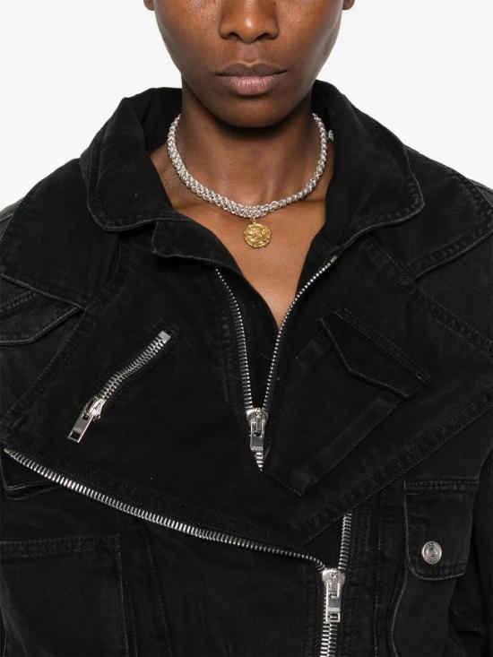  이자벨마랑 바이커 자켓 VE0497FBC2H01I black - ISABEL MARANT