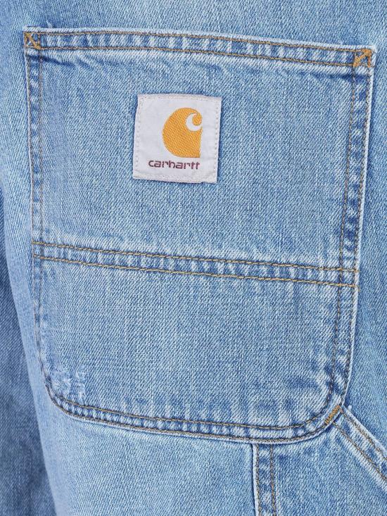 25SS 칼하트 WIP 데님 숏팬츠 I034872 01UR Blue - CARHARTT WIP
