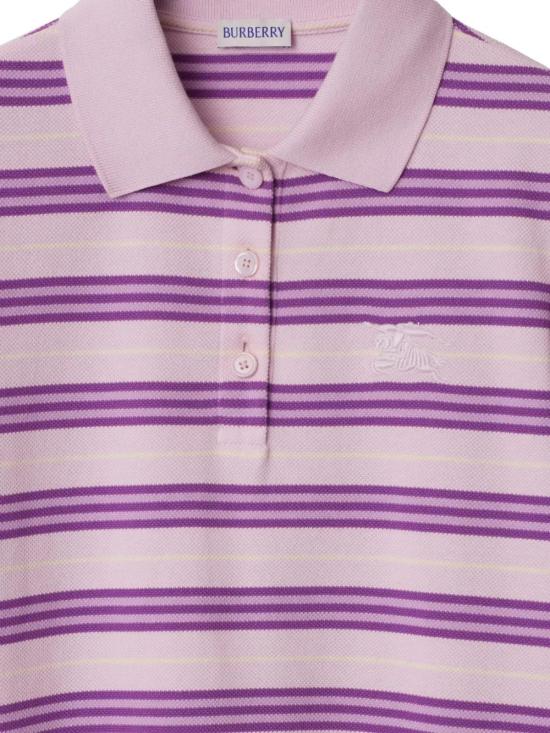  버버리 폴로 티셔츠 8106661 pink - BURBERRY