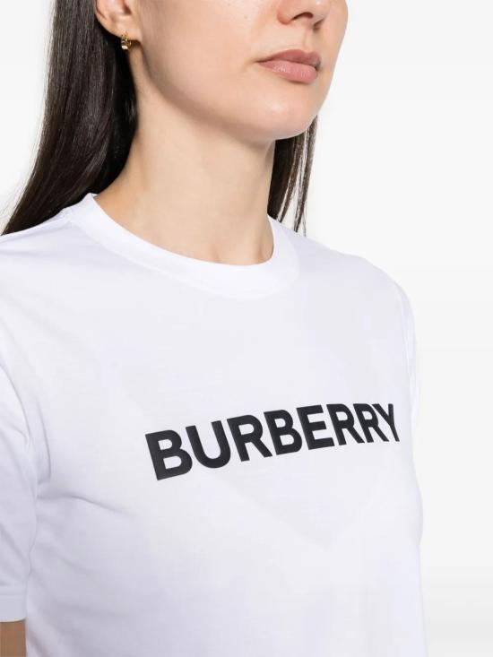  버버리 반팔 티셔츠 8080325 white - BURBERRY