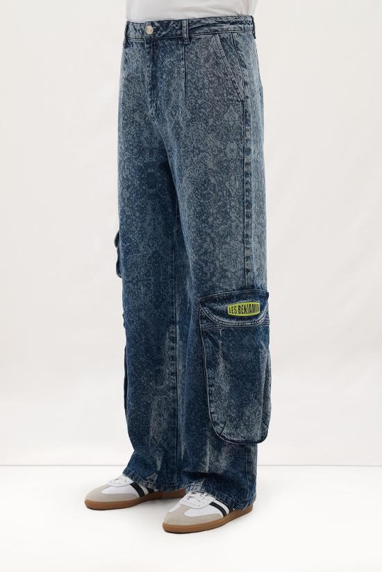  레벤자민 데님 팬츠 LEBM241PRDE030BL NAVY DOM - LES BENJAMINS