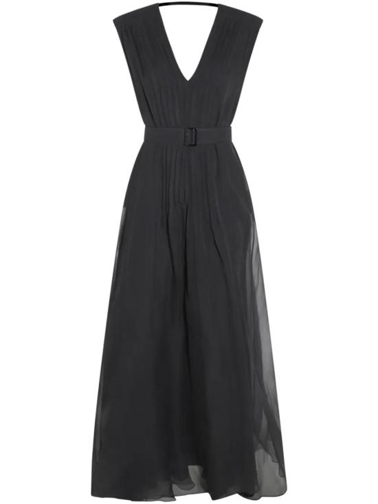  브루넬로 쿠치넬리 롱 원피스 MF940A5336C079 black