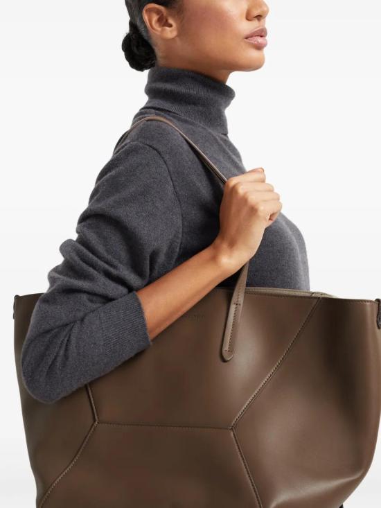  브루넬로 쿠치넬리 숄더백 MBTKD2571C8772 brown - BRUNELLO CUCINELLI