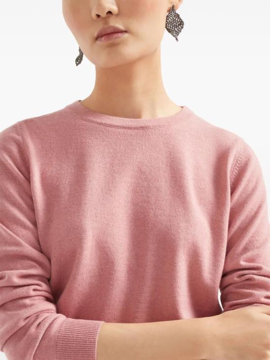  브루넬로 쿠치넬리 풀오버 M12144400C2926 pink - BRUNELLO CUCINELLI