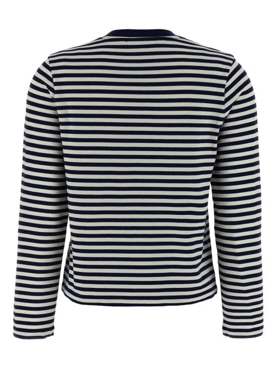 25SS 메종키츠네 긴팔 티셔츠 OW00111 KA00260243 Blue - MAISON KITSUNE