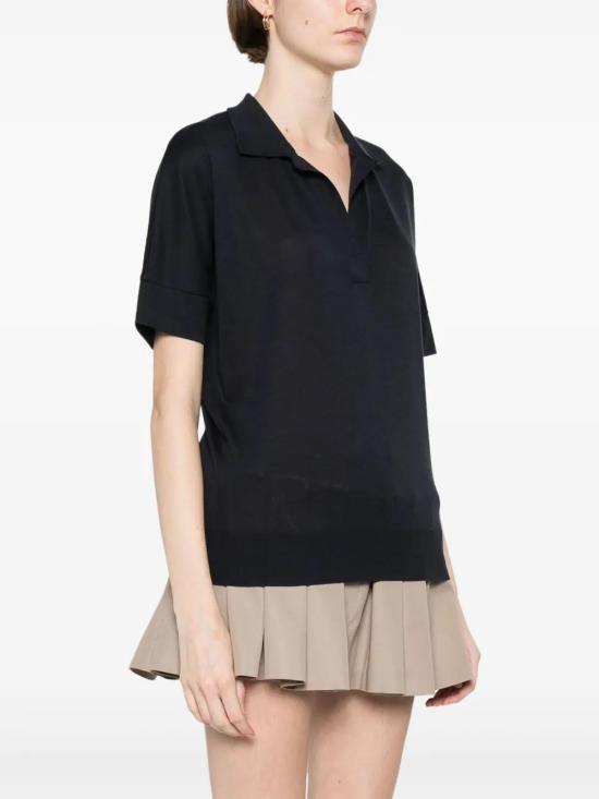  에르노 반팔 티셔츠 JPL00113D52056 navy - HERNO