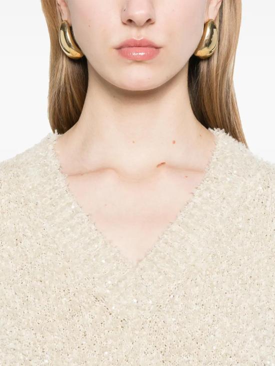  에르노 민소매 티셔츠 MV000020D76073 beige - HERNO