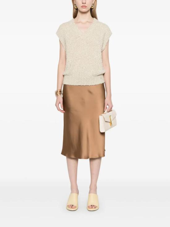  에르노 민소매 티셔츠 MV000020D76073 beige - HERNO