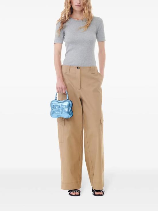  가니 스트레이트 팬츠 F9292 beige - GANNI