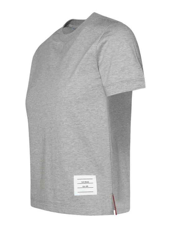  톰브라운 반팔 티셔츠 FJS036A05398055 Grey - THOM BROWNE