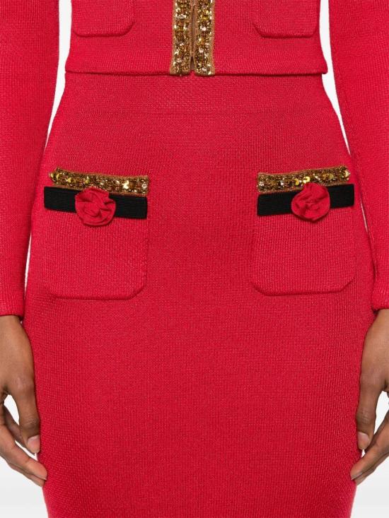  셀프 포트레이트 숏팬츠 RS25972MSK red - SELF PORTRAIT