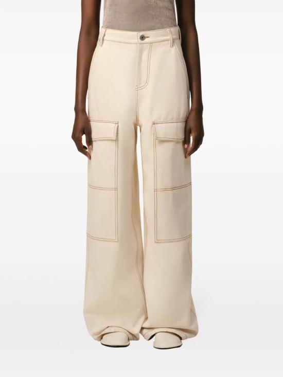  아미 스트레이트 팬츠 E25FTR306DE0039 beige - AMI