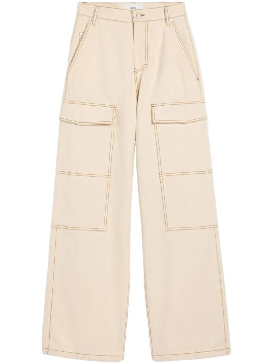  아미 스트레이트 팬츠 E25FTR306DE0039 beige