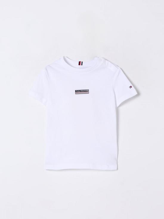 25SS [키즈] 타미힐피거 티셔츠 KB0KB09362 YBR White