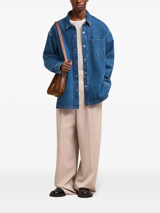  아미 데님 자켓 E24UJK253DE0025 - AMI