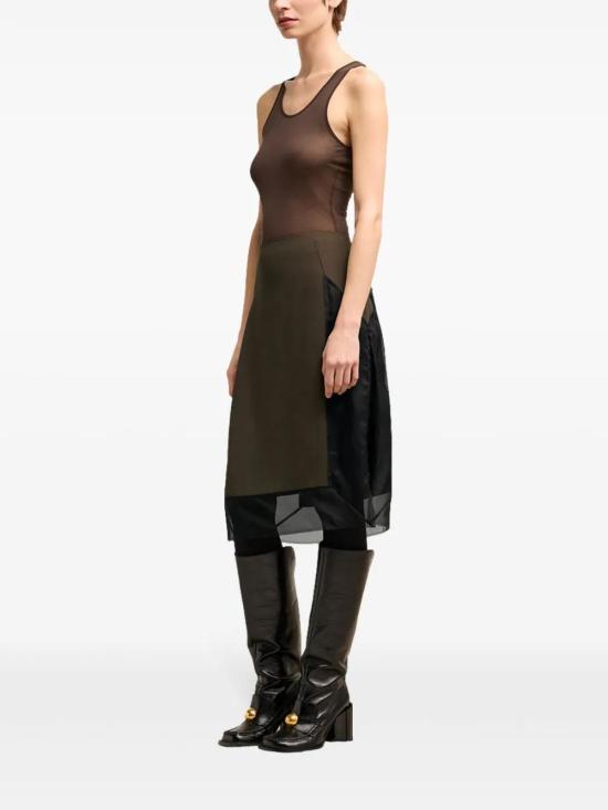  아미 미디 스커트 H24FSK244AC0009 - AMI