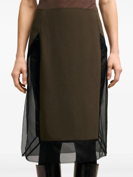  아미 미디 스커트 H24FSK244AC0009 - AMI