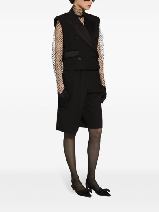 24FW 돌체앤가바나 베스트 F29FTT FU21EN0000 BLACK - DOLCE & GABBANA