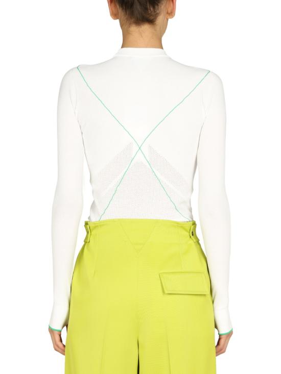 24FW 보테가베네타 스웨터 701956 V1TW09000 WHITE - BOTTEGA VENETA