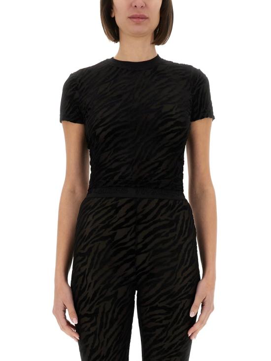 25SS 베르사체 반팔 티셔츠 78HAH602 J0191899 BLACK