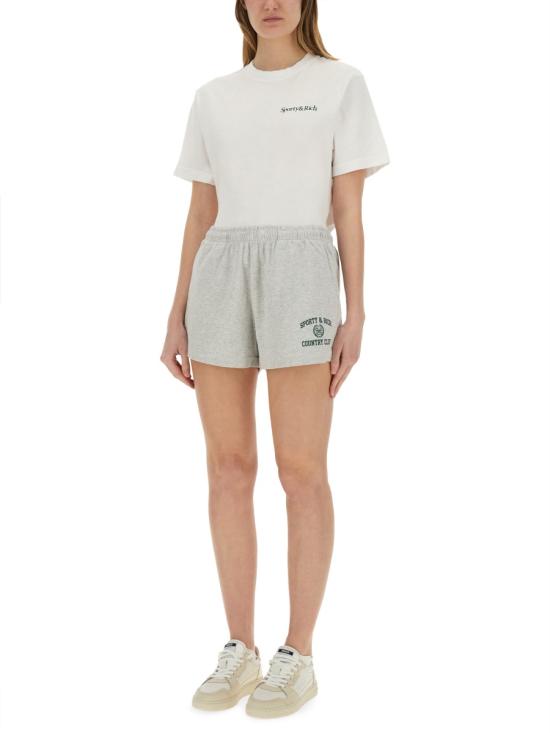 25SS 스포티앤리치 반팔 티셔츠 TO043606300WH01 48 WHITE - SPORTY & RICH