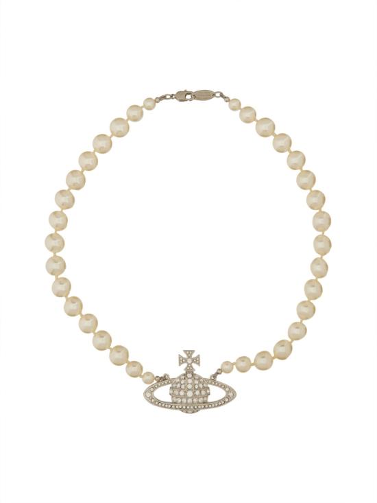 24FW 비비안웨스트우드 목걸이/팬던트 63010106 02P104CNP104 SILVER - VIVIENNE WESTWOOD