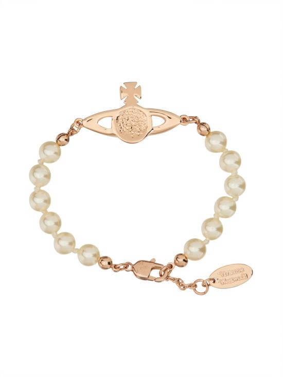 25SS 비비안웨스트우드 팔찌 61030001 02G121CNG121 PINK - VIVIENNE WESTWOOD