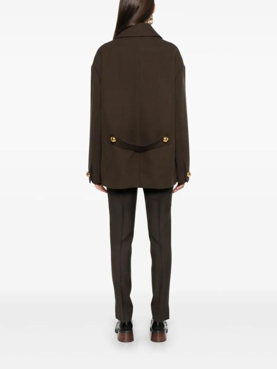  아미 봄버 자켓 FCO214WV0051 coffee - AMI