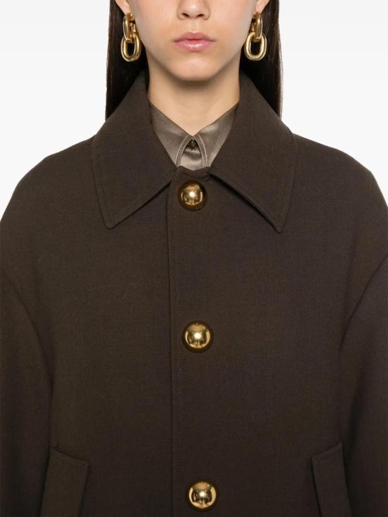  아미 봄버 자켓 FCO214WV0051 coffee - AMI