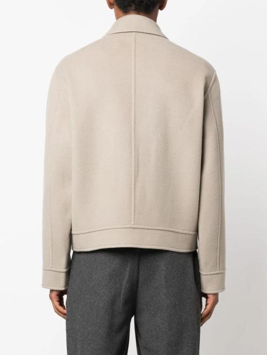  아미 자켓 H23UJK212WV0022 taupe - AMI