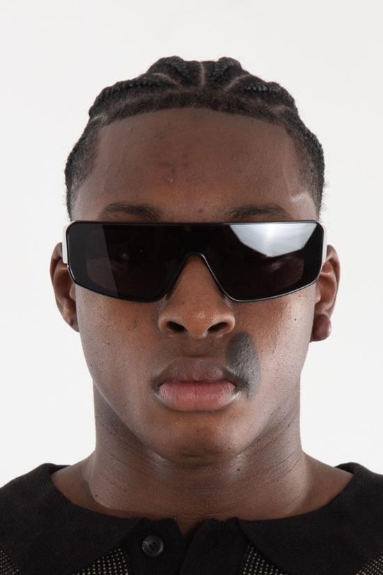 25SS 릭 오웬스 선글라스 RG0000003 GBLKB SS25 0909 Black