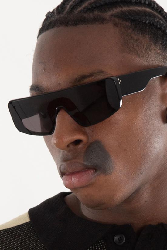 25SS 릭 오웬스 선글라스 RG0000003 GBLKB SS25 0909 Black - RICK OWENS