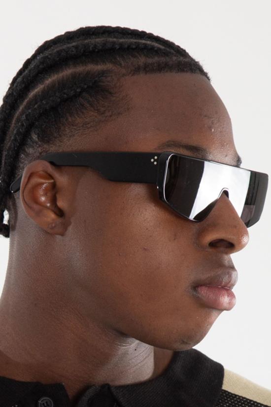 25SS 릭 오웬스 선글라스 RG0000003 GBLKB SS25 0909 Black - RICK OWENS