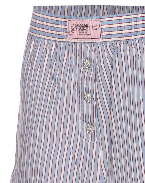 25SS 가니 숏팬츠 W0388 326 Blue - GANNI