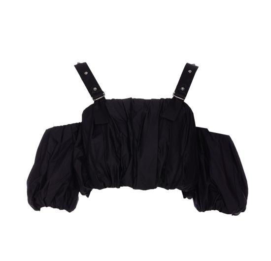 25SS 핑코 민소매 티셔츠 105176 A2LDZ99 Black