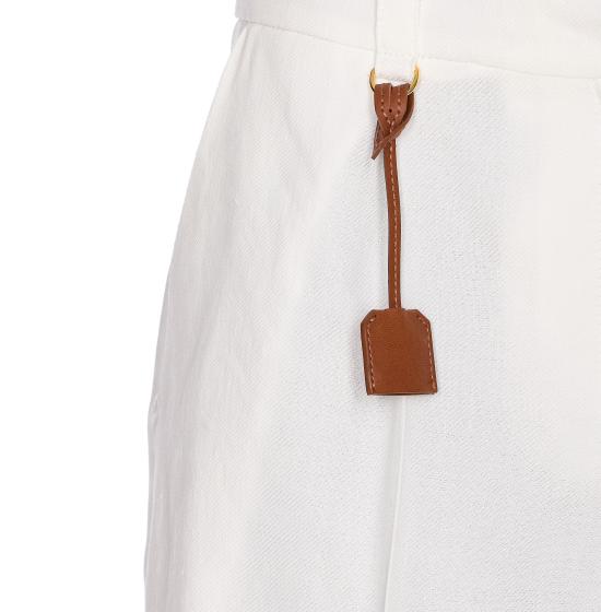 25SS 엘리자베타프랜치 숏팬츠 SH01252E2 360 White - ELISABETTA FRANCHI