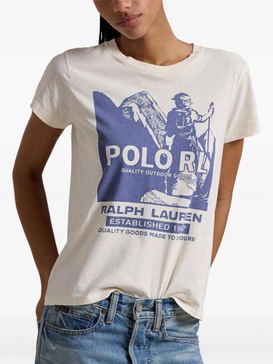  폴로 랄프로렌 반팔 티셔츠 211947962 white - POLO RALPH LAUREN