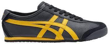  오니츠카타이거 부츠 1183A201 003 BLACK YELLOW DOM