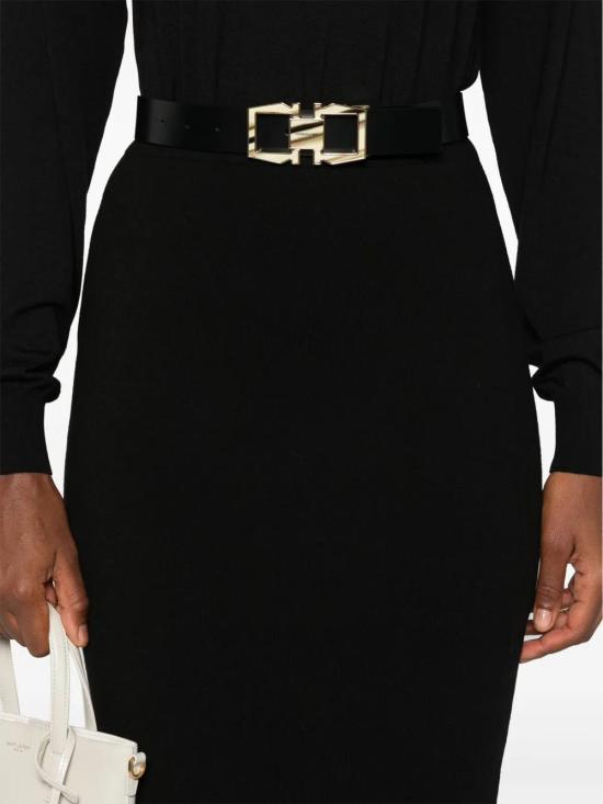  생로랑 미디 스커트 758123Y76HG - SAINT LAURENT