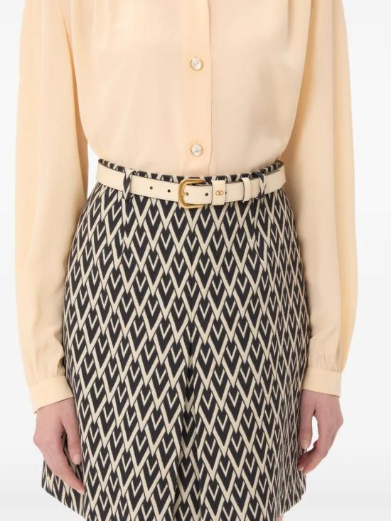  발렌티노 가라바니 레귤러 벨트 WT0SM1PPU white - VALENTINO GARAVANI