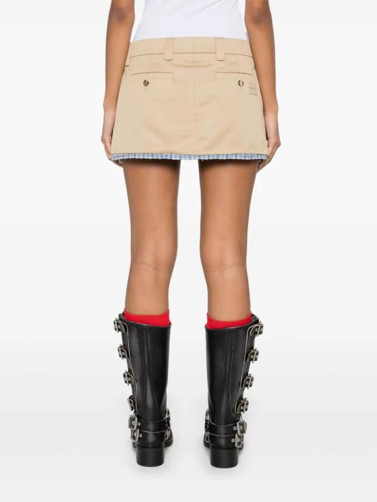  미우미우 숏 스커트 MG2383SOOO1UPX - MIU MIU