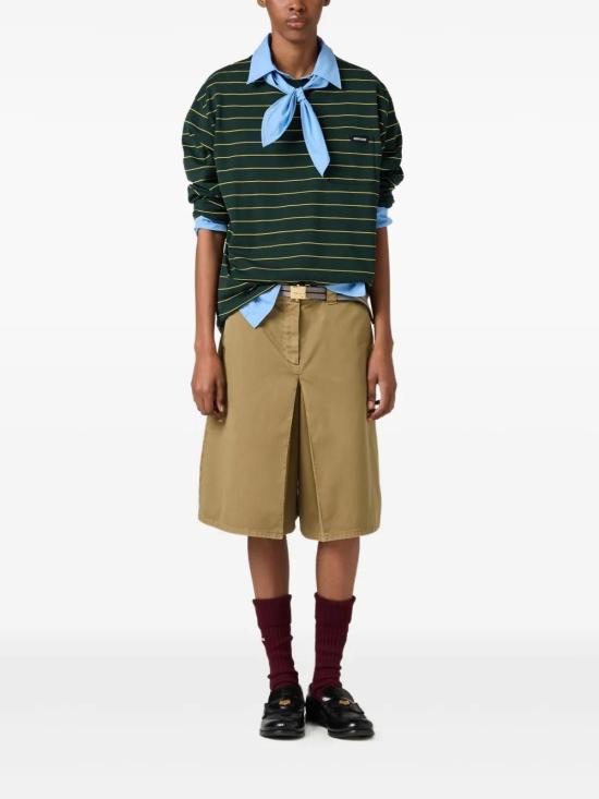  미우미우 긴팔 티셔츠 MJL014SOOO14RT green - MIU MIU