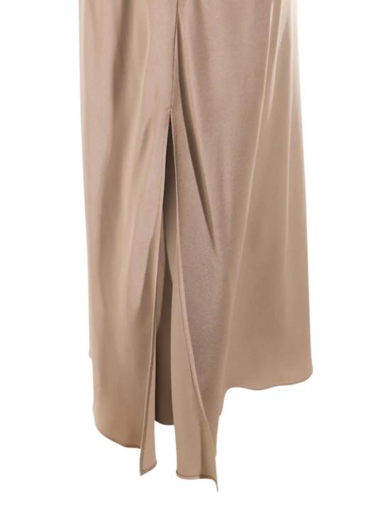  브루넬로 쿠치넬리 미디 스커트 M0H38G3396C3284 beige - BRUNELLO CUCINELLI