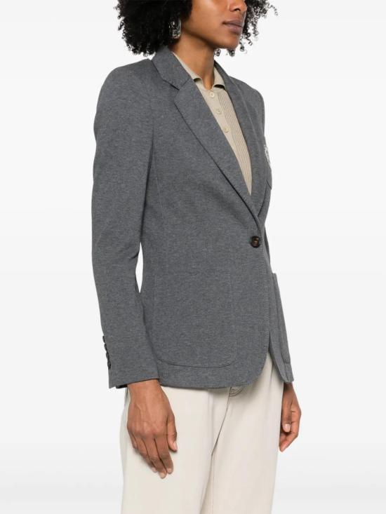  브루넬로 쿠치넬리 수트 자켓 MG9277334C080 anthracite - BRUNELLO CUCINELLI