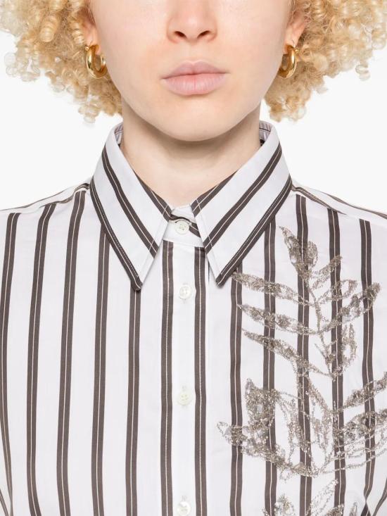  브루넬로 쿠치넬리 셔츠 MH765RJ626C026 white - BRUNELLO CUCINELLI