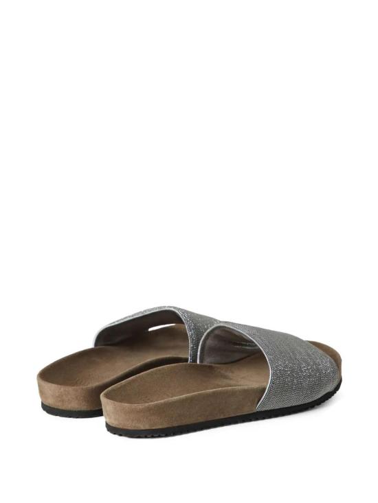  브루넬로 쿠치넬리 모닐리 뱀프 슬라이더 뮬/슬리퍼 MZMIG1390C6351 - BRUNELLO CUCINELLI