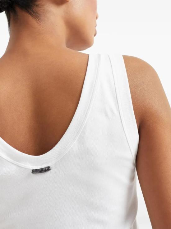  브루넬로 쿠치넬리 민소매 티셔츠 M0TC8FX210C159 - BRUNELLO CUCINELLI