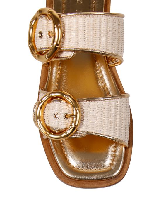 25SS 아마토 다니엘레 뮬/슬리퍼 W243 AVORIO ORO - AMATO DANIELE